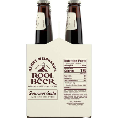 Henry Weinhard's Root Beer 6pk 12oz Btl
