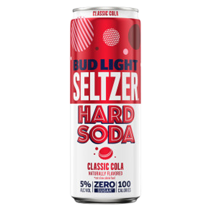 Bud Light Seltzer Hard Soda Classic Cola Single 12oz Can 5.0% ABV