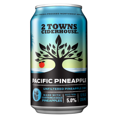 2 Towns Pacific Pineapple 6pk 12oz Can 5% ABV