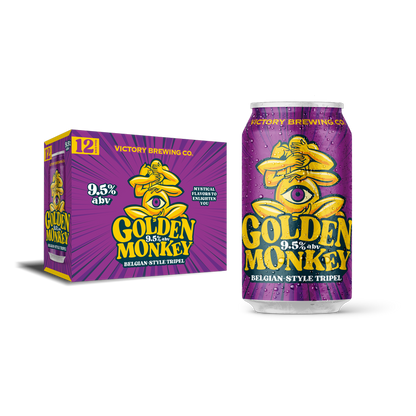 Victory Golden Monkey 12pk 12oz Can 9.5% ABV - Victory – BevMo!