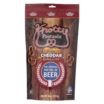Knotty Pretzels Cheddar Bacon  (8 OZ)