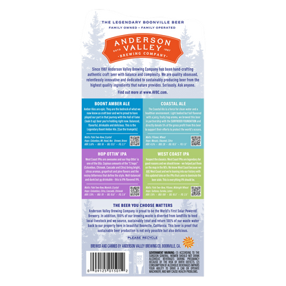 Anderson Valley Variety Pack 12pk 12oz Can