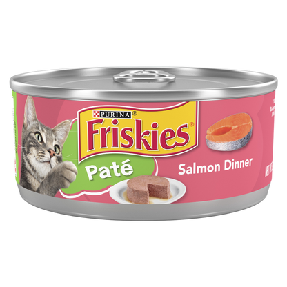 Friskies Salmon Dinner Pate Cat 2 5.5 oz