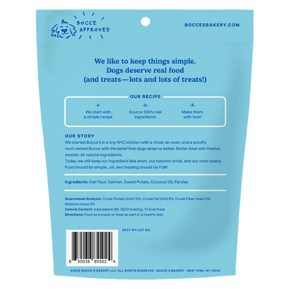 Bocce's Bakery Fish & Chips 5oz Dog Biscuits