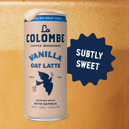 La Colombe Vanilla Oatmilk Draft Latte 9oz Can