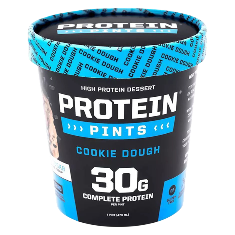 Protein Pints Cookie Dough Protein Ice Cream 16oz