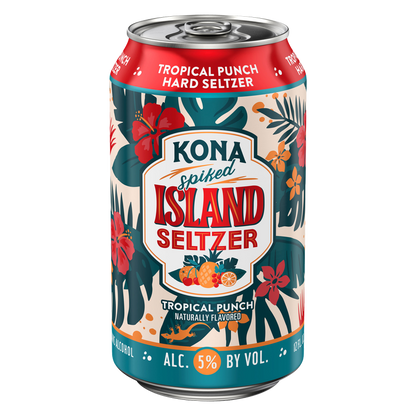 Kona Spiked Island Seltzer Tropical Punch 6pk 12oz Can