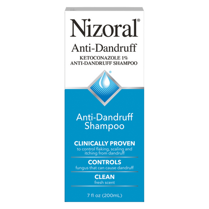 Nizoral Anti Dandruff Shampoo with 1% Ketoconazole, Clean Fresh Scent, 7oz