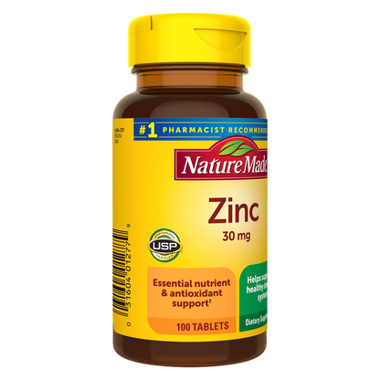 Zinc Gluconate, 30mg, 100ct
