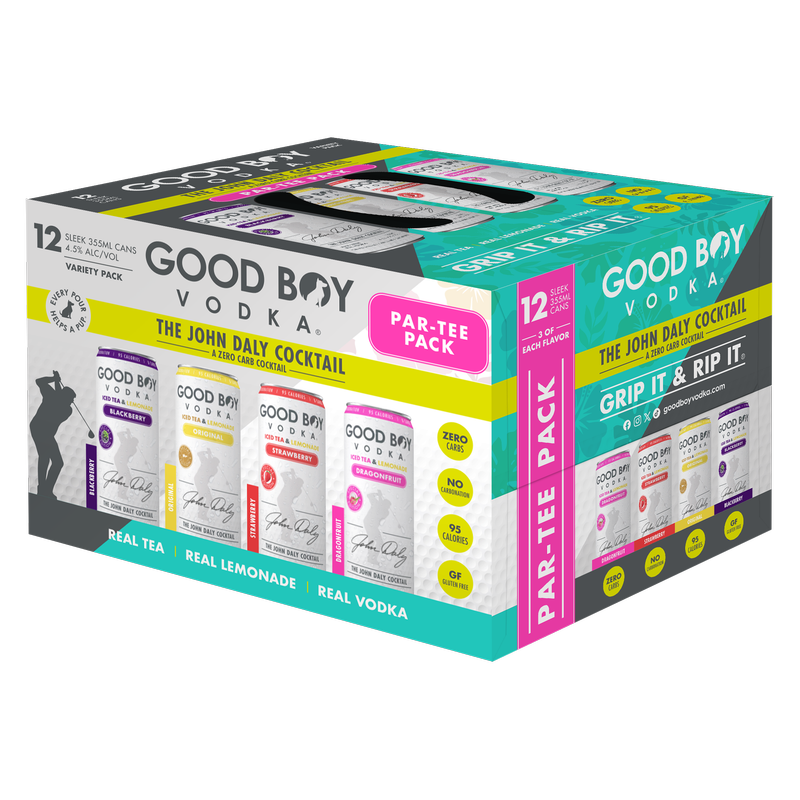 Good Boy Par Tea Variety Pack 12pk 12oz Can