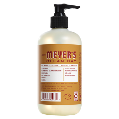 Mrs. Meyer's Clean Day Liquid Hand Soap, Apple Cider Scent, 12.5 Ounce Bottle