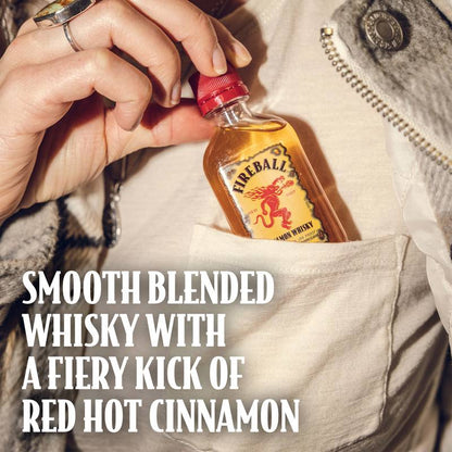 Fireball Candy Cane 10pk 50ml (66 Proof)