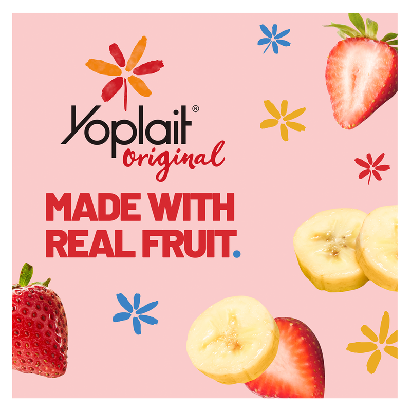 Yoplait Original Strawberry Banana Yogurt - 6oz