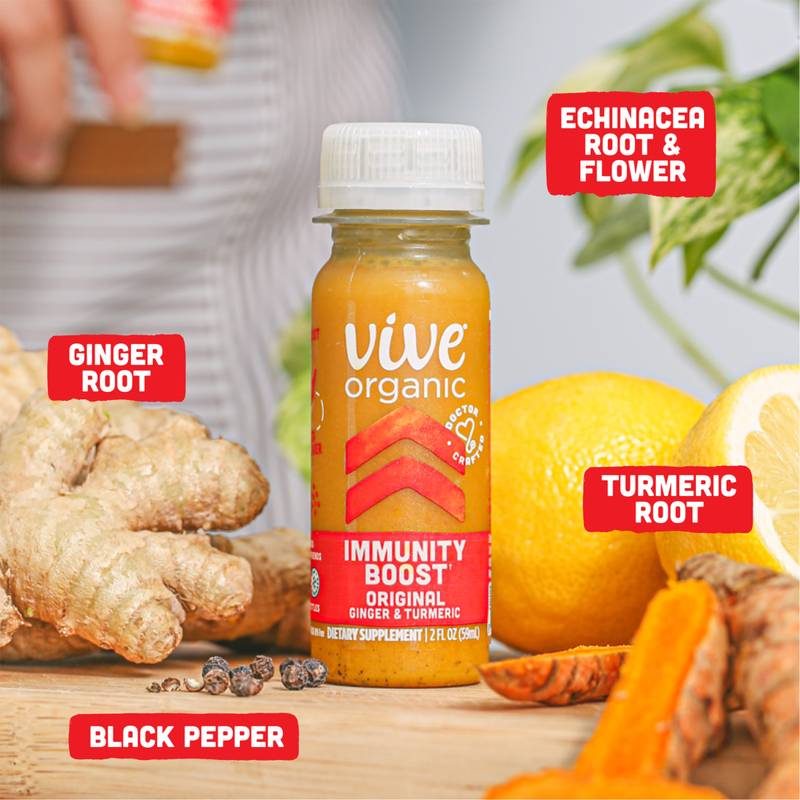 Vive Organic Immunity Boost Original 4pk 2oz Btl - Vive Organic