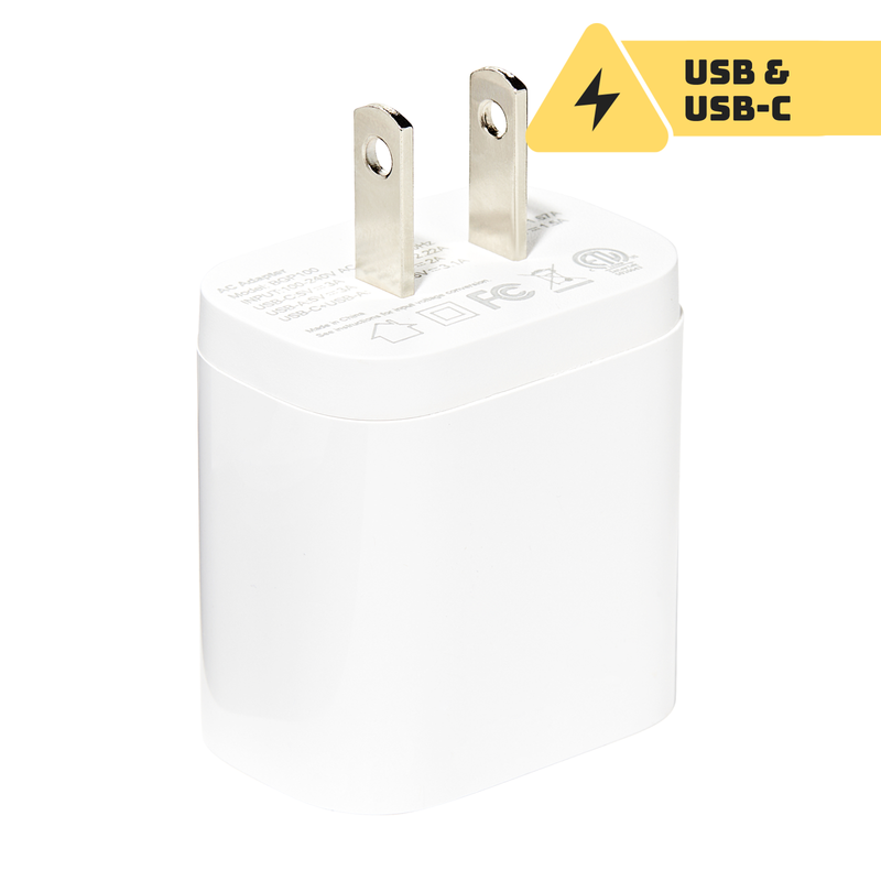 Basically, 20W Dual-Port USB-A and USB-C Wall Charger