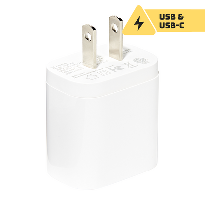 Basically, 20W Dual-Port USB-A and USB-C Wall Charger