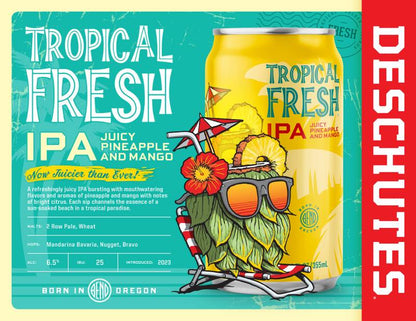 Deschutes Tropical Fresh IPA 6/12oz Can