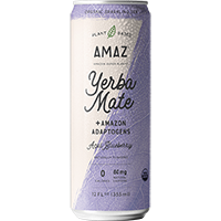 Amaz Yerba Mate + Amazon Adaptogens Blueberry Acai 12oz