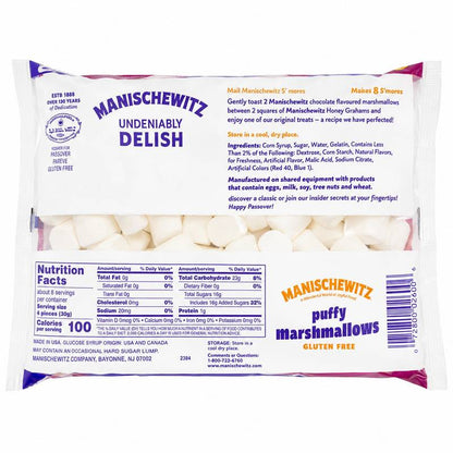 Manischewitz Kosher White Marshmallows 10 oz