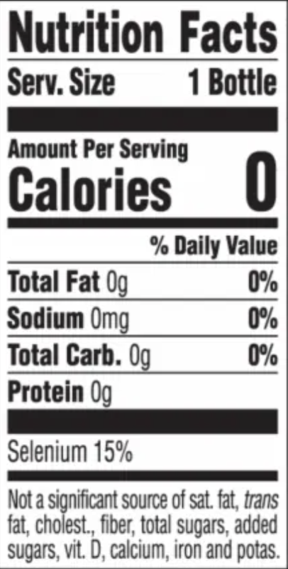 Basically 700mL Alkaline Water with Electrolytes
