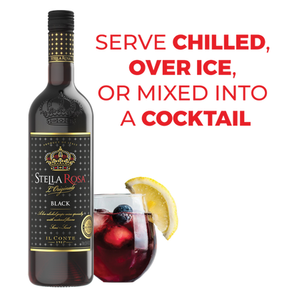 Stella Rosa Black Semi-Sweet Red Wine 750 ml
