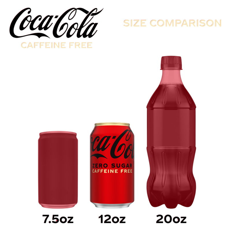 Coca-Cola Zero Sugar Caffeine Free 12pk 12oz Can