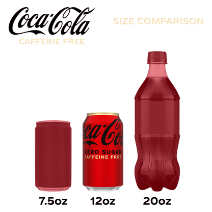Coca-Cola Zero Sugar Caffeine Free 12pk 12oz Can