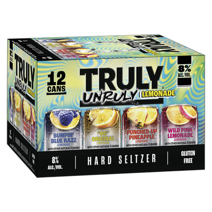 Truly Unruly Lemonade Variety Pack 12pk 12oz Can