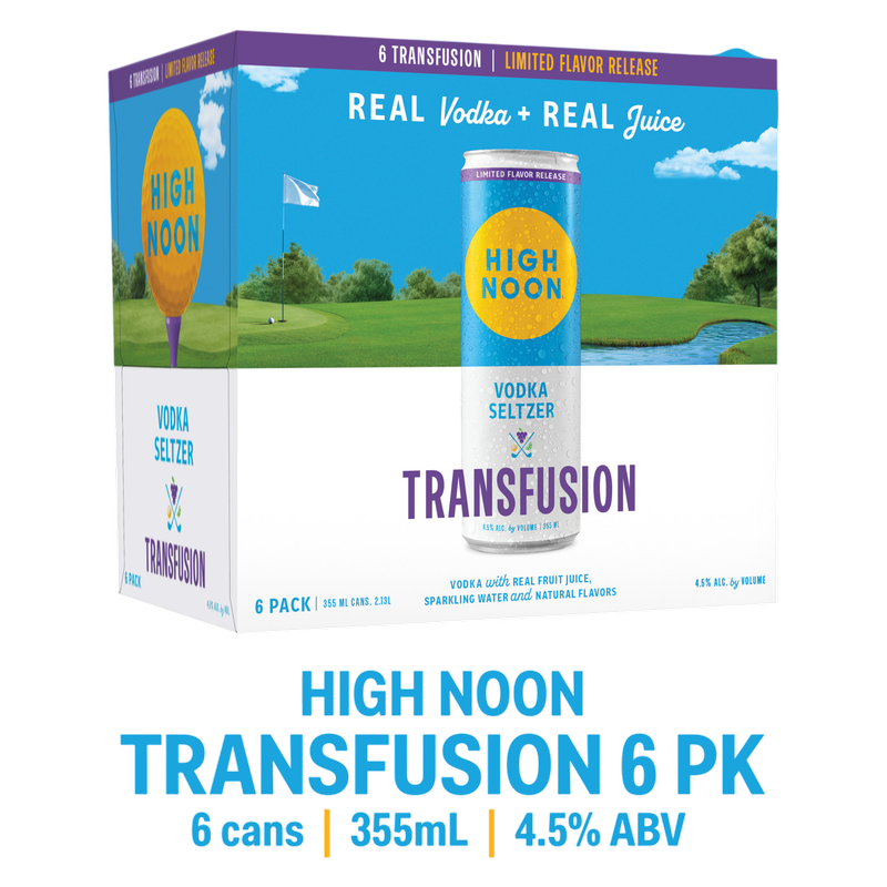 High Noon Transfusion 6pk 12oz Can