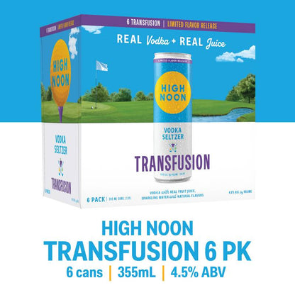 High Noon Transfusion 6pk 12oz Can