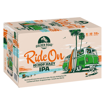 Golden Road Brewing Ride On 10 Hop Hazy 6pk 12oz Can