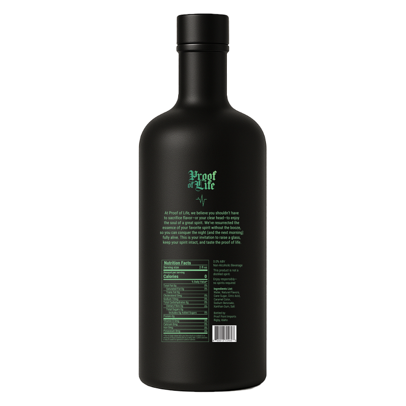 Proof of Life Zero Proof Tequila 750ml