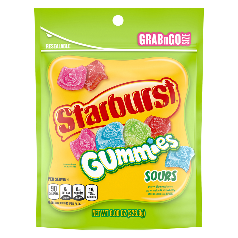 Starburst Gummies Sours 8oz