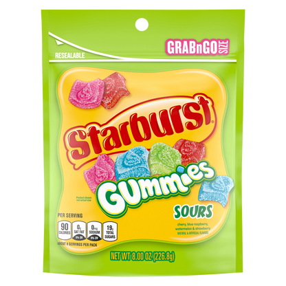 Starburst Gummies Sours 8oz