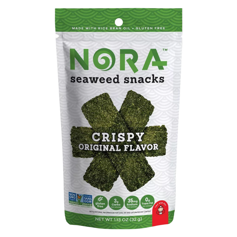 Nora Seaweed Crispy Original , 1 oz