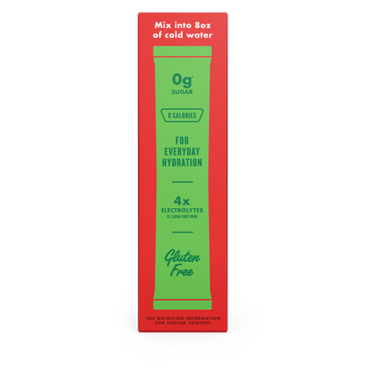 Waterboy Daily Hydration, Watermelon, 12ct