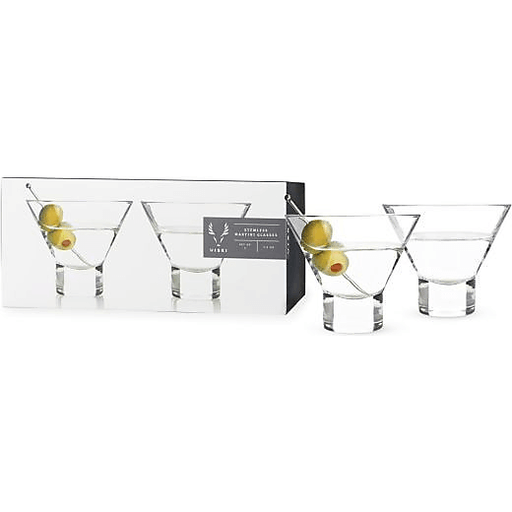 True Viski Martini Glass 2 ct