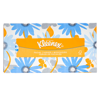 Kleenex White Facial Tissues 100ct