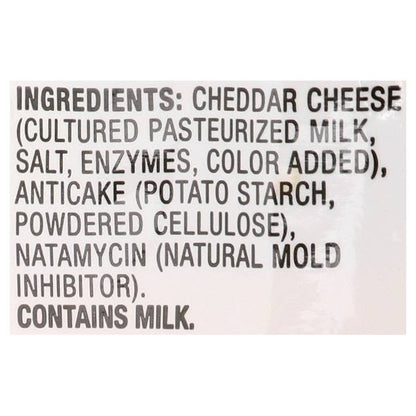 Essential Everyday Shredded Sharp Cheddar Cheese 8oz