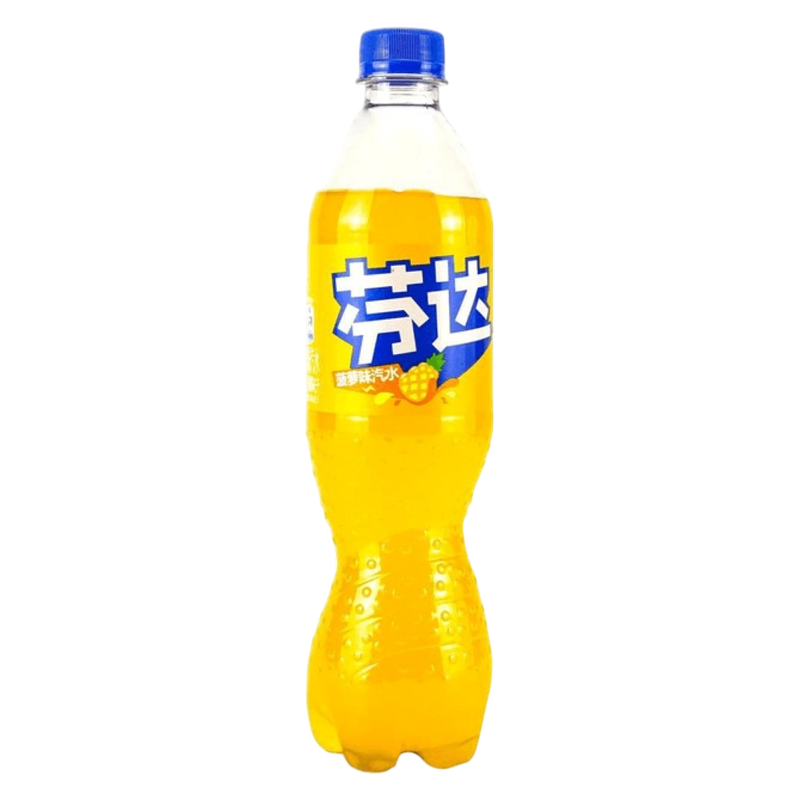 Fanta Pineapple Bottle, 16.9 fl oz