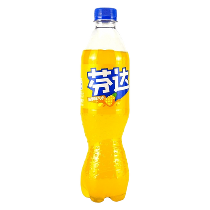 Fanta Pineapple Bottle, 16.9 fl oz