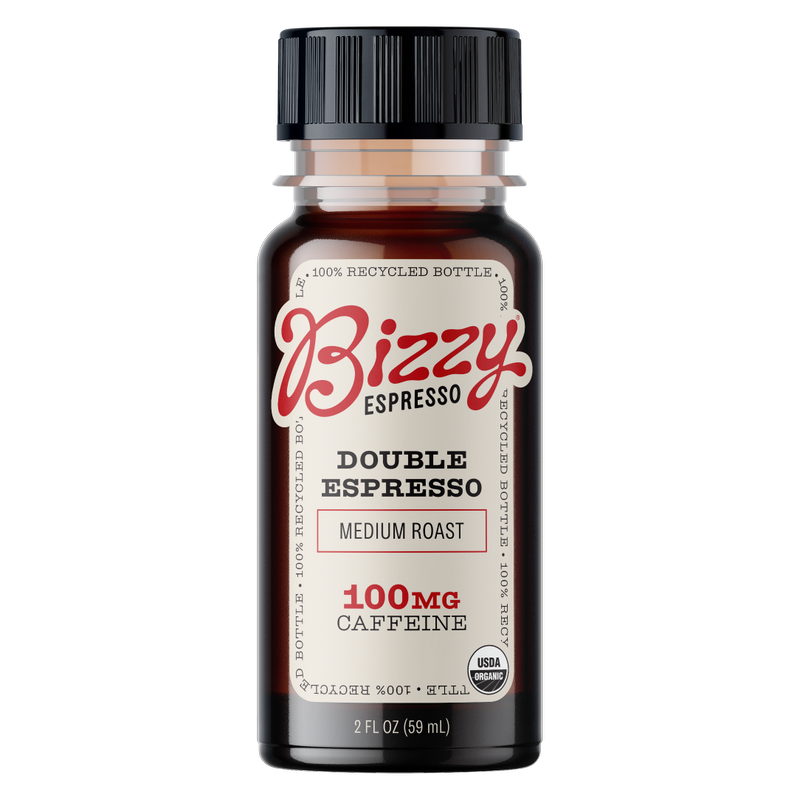 Bizzy Organic Double Espresso Shot Medium Roast 2oz Btl