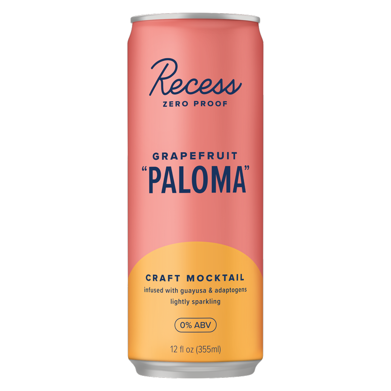Recess Grapefruit Paloma Mocktail 4pk 12oz Can