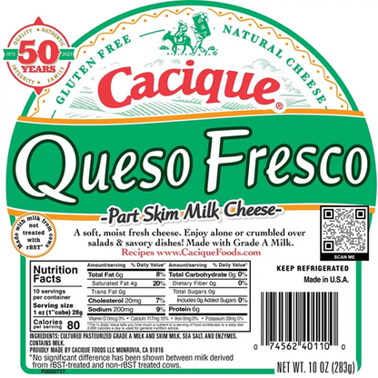 Cacique Queso Fresco - 10oz