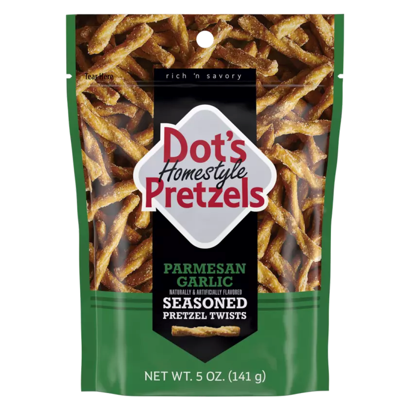 Dot's Pretzels Parmesan Garlic, 5oz