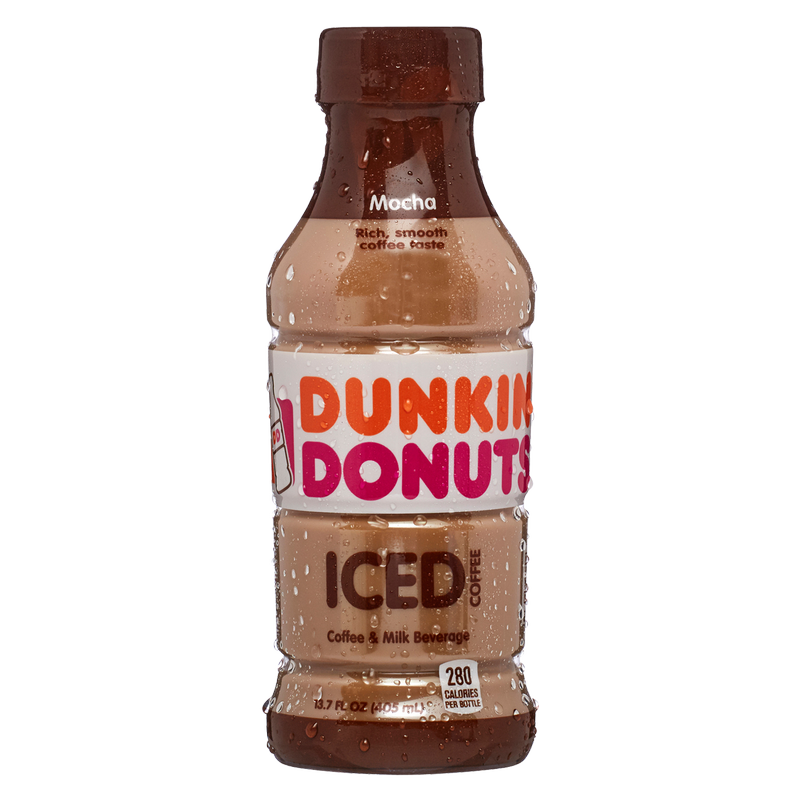 Dunkin' Mocha Iced Coffee 13.7oz Btl