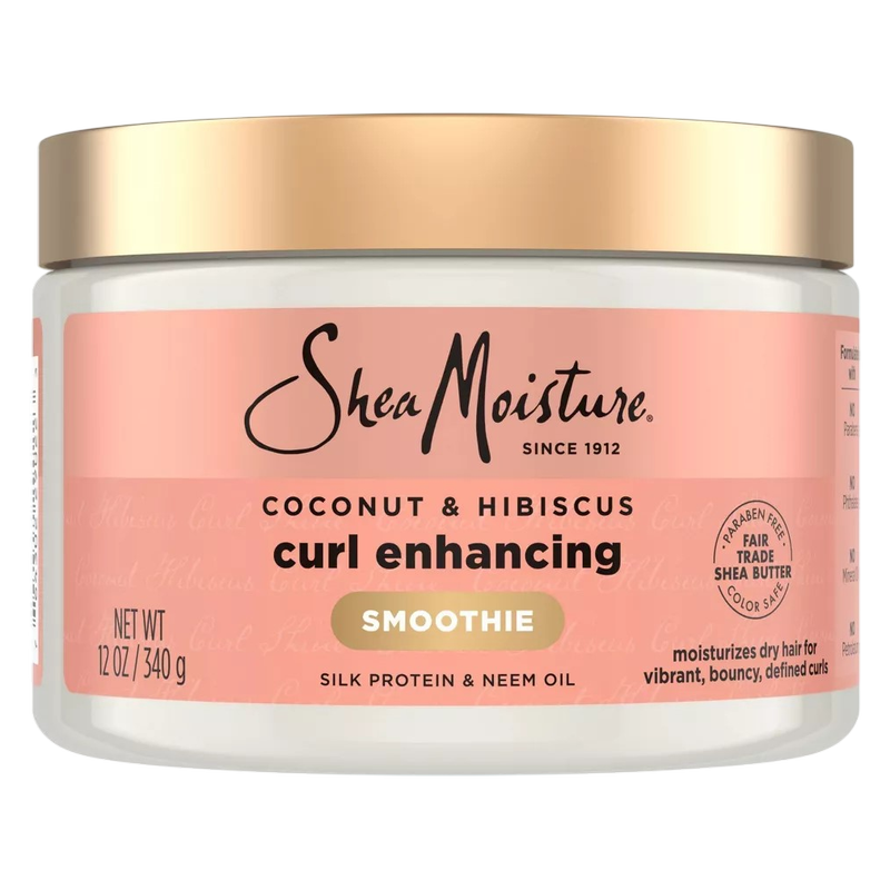 SheaMoisture Coconut and Hibiscus Curl Enhancing Smoothie, 12oz