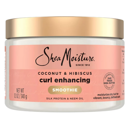 SheaMoisture Coconut and Hibiscus Curl Enhancing Smoothie, 12oz
