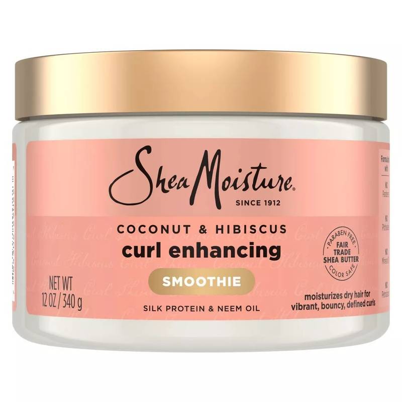 SheaMoisture Coconut and Hibiscus Curl Enhancing Smoothie, 12oz