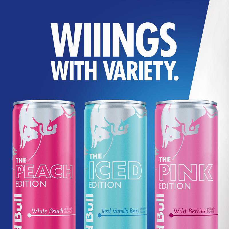 Red Bull Energy Drink Fruit Variety Pack 12pk 8.4oz Can